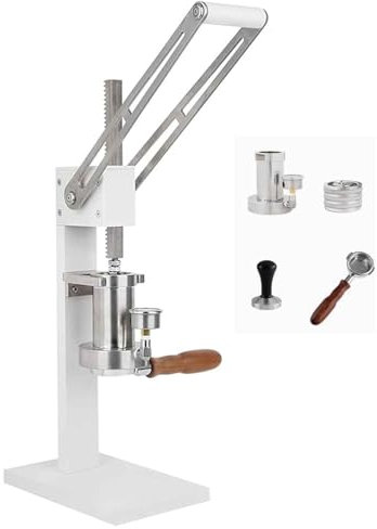 Cafetera espresso de palanca manual, barra de presión que ahorra mano de obra con cámara de presión y pistón para una extracción de sabor rico, ideal para baristas domésticos