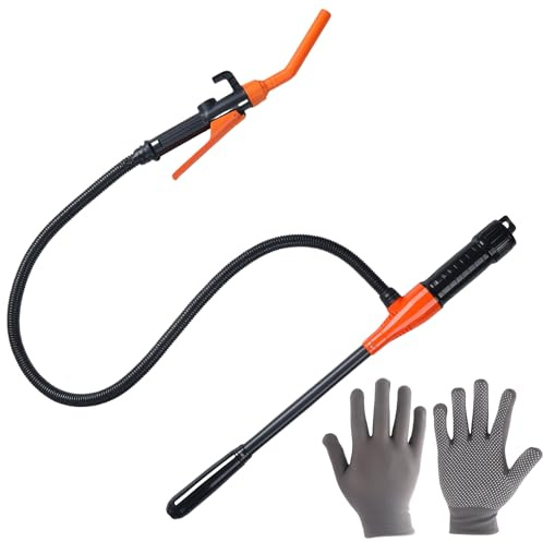 GBKDQQ Bomba de transferencia de combustible eléctrica, bomba de transferencia de líquidos, bomba de transferencia de líquidos, bomba de sifón eléctrica, bomba de bidón automática portátil (sin