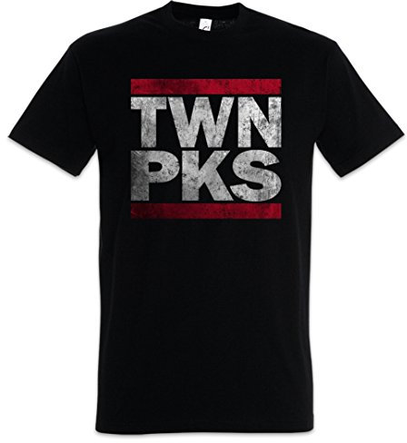 Urban Backwoods Twn Pks Camiseta De Hombre T-Shirt Negro Talla 2XL