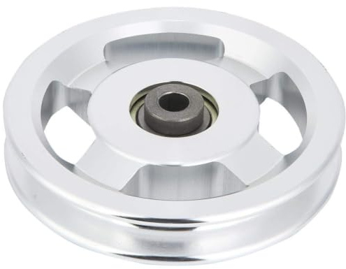 Alomejor Tragbare Durable Fitness Lager Riemenscheibe Aluminiumlegierung Krafttraining Zubehör Home Gym Ausrüstung 1 Stücke