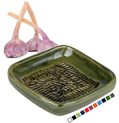ANCKERAMIC® Originale aglio zenzero moscato grattugia in ceramica in Finlandia verde oliva