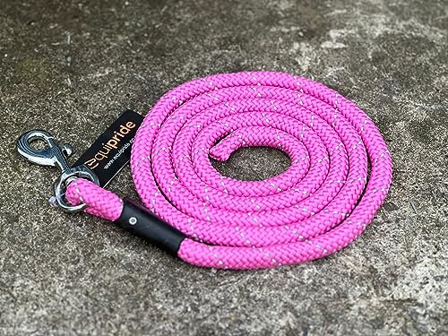 Pferdeleine für Halfter reflektierend Länge 2 Meter 7 Amazib Farben (Pink)