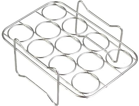 Eier Dampfgarer Gestell Edelstahl Luftfritteuse Dampfhalterung Halter Ständer Kochgeschirr Kochen Ersatzteile Für DZ201/DX401 Eier Gestell Für Luftfritteuse Zum Dämpfen Von Gemüse Reisregale