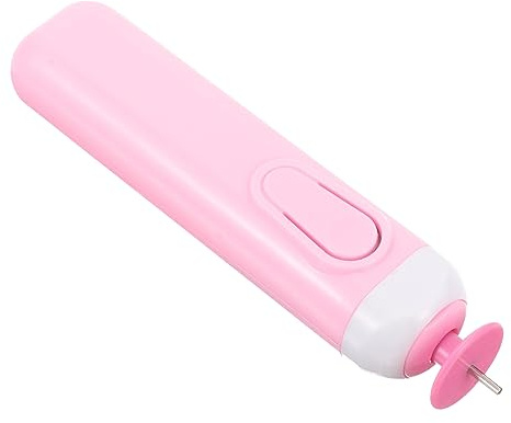 Homoyoyo Electric Quilling Pen for Paper Crafting with Ergonomic Plastic Design, Compact and Comfortable to Use, Slotted Rolling Tool for Beginners and Handmade Art Projects