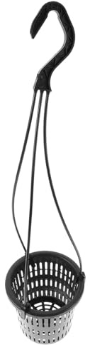 BESTonZON 1 Ensemble Pot Suspendu Plastique pour Fleurs de Jardinières Suspendues Décoratives pour Intérieur Pot de Plantes Suspendu Pratique pour Orchides Phalaenopsis Design Économiseur