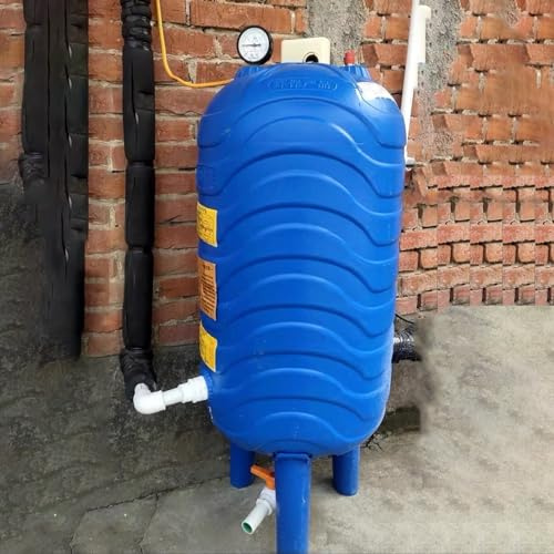 Automatic Water Pressure Tank with Switch for Domestic Well Pump System, PE Material for Basement Use