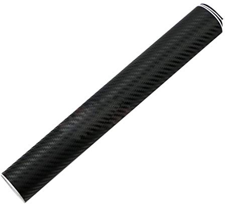 Dcaknri Laptop Sticker 3D Carbon Fiber Film Notebook Decal Black Skin Cover Good View for 17 PC Laptop Accs