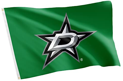 Desert Cactus Dallas Stars Flag NHL 100% Polyester Indoor Outdoor 3x5 feet National Hockey League Team Flags (Design #1)