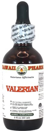 Valerian (Valeriana Officinalis) Dry Root Alcohol-Free Liquid Extract Glycerite 60 ml