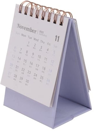 STOBOK 3 2021 Kalender 2021 Heimkalender Mini-Desktop-Kalender 2020-2021 büro kalender tischkalender Schreibtisch für Büro Desktop-Staffelei Minikalender 2022 Karikatur Zubehör