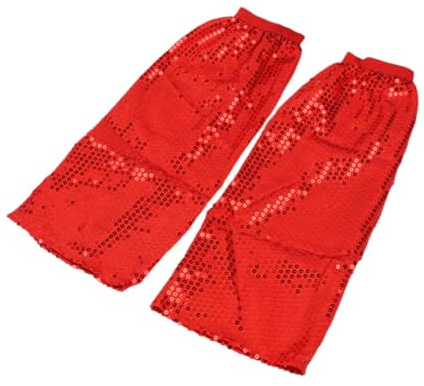 SYSUII 1 Paar Pailletten Beinsocken Pailletten-Stulpen Beinwärmer Kniestrümpfe Beinlinge Beinsocken Kniestrümpfe Knöchelwärmer Strümpfe für Disco, Karneval, Mottoparty Party Kostüm für Frauen Mädchen