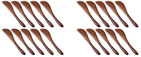 Decqerbe 20 Packungen Buttermesser Aus, 6 Gewürzmesser, Super Praktisch, Küchenutensilien, Erdnussgelee Verteiler