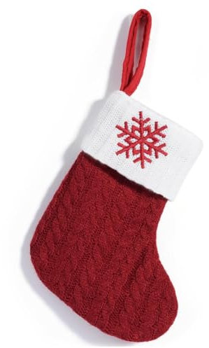 GXGM Weihnachtsstrumpf Personalisiert Nikolausstrumpf 18 Cm Großer Christmas Stockings Weihnachtsbaum Kamin Hängende Ornamente Geschenkhalter Weihnachtsdekorationen Für Weihnachtsbaum Und Heim