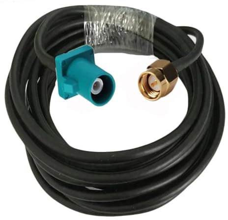 PIKETU Cavo coassiale RG58 SMA maschio a Fakra Z maschio connettore 50-3 G/PS An/ten';na cavo coassiale 50ohm 1/3/5/10/15/20/30m(5m)