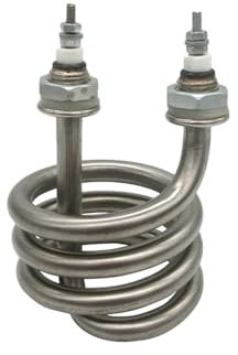 1 stück 220 V/380 V Elektrisches Wasserdestilliergerät Heizung Heizelement 2.5KW/3KW/4.5KW Spirale Edelstahl Tauchsieder Rohr(220V 201SS,4500W 80mm M16)
