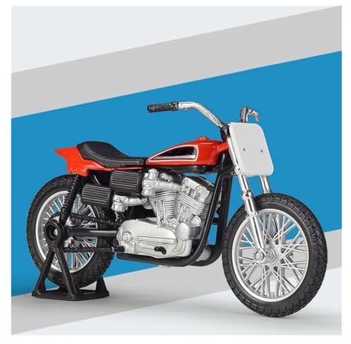 DieCast Modell Motorcykel 1:18 För XR750 Racing Bike 1972 Samling Legeringsmotorcykelmodell Hobby