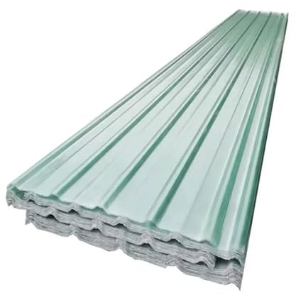 Flammhemmende Frp-Tageslichtplatte,Uv-Beständige Wellplatten,Dachbleche für Carport-Gewächshaus,Verkleidungspaneele mit Zubehör,Einfach zu Biegen und Zu Schneiden (0.9x1.2m/35x47in)