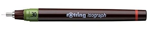 Rotring Tuschefüller Isograph 0,3mm schwarz VE=1 Stück