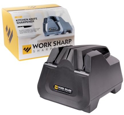 Work Sharp Electric Culinary E2 Kitchen Knife Sharpener - for Scissors, Cleavers, Nakiri, Serrated & Paring Knives Black
