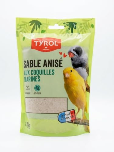 Animo Concept Tyrol aniseed sand for domestic birds/hygiene/well-being- 1.150kg
