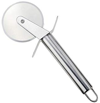 PLUS PO Corta Pizza Bicicleta Corta Pizza Cortapizza Cortador De Pizza Redondo Simple De Acero Inoxidable por Herramientas De Cocina para Cocinar 3