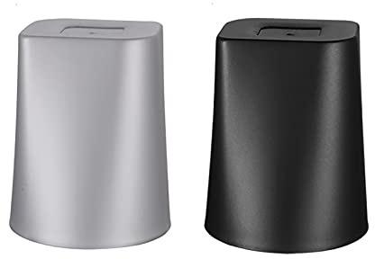 Würfelbecher, Würfelbecher, Würfelbecher, Würfelbecher, Silber, Schwarz, Blätter, Reisen, Kneipe, Spiele, Kunststoff, mit 12 Würfeln