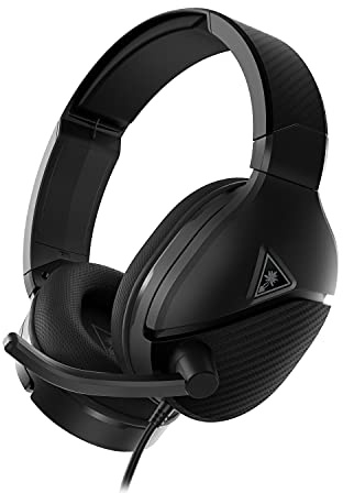 Turtle Beach Recon 200 Gen 2 Powered Gaming Headset - Xbox Series X, Xbox Series S & Xbox One, PS5, PS4, Mobile & PC with 3.5mm - Bass Boost, Memory Foam, Black