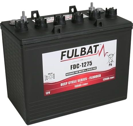 FULBAT BATTERIE DEEP CYCLE FLOODED FULBAT FDC-1275 12V 150AH