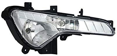 Luz antiniebla derecha lado pasajero parachoques delantero niebla luz de funcionamiento bombilla halógena delantera niebla spot luces antiniebla compatible con kia sportage 2009 2010 2011 2012 2013