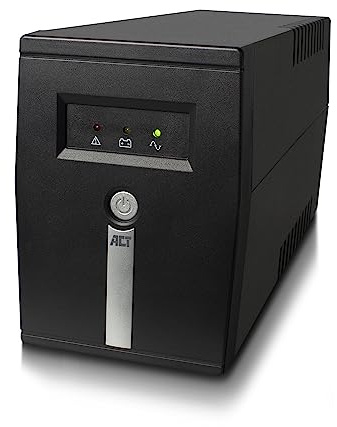 ACT Back-up USV, 600VA Batterie UPs, Überspannungsschutz, AVR – AC2305 | für Computer, Monitore und Drucker