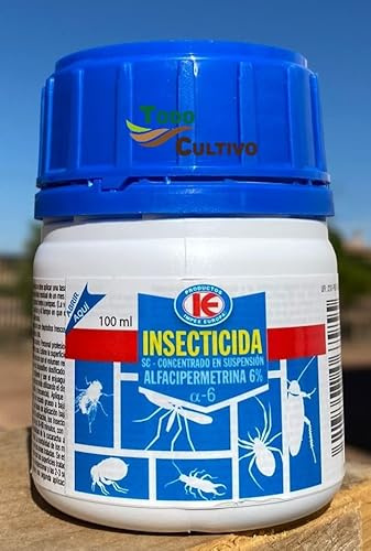 ALfa-cipermetrina 6%,Insectos, 250Ml. Alta y rapida efectividad. Tratamiento para 100 litros. Uso ganadero ACARITRON