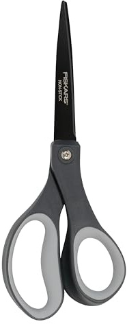 Fiskars Allzweckschere aus Titan mit Komfortgriff, antihaftbeschichtet, 20,3 cm