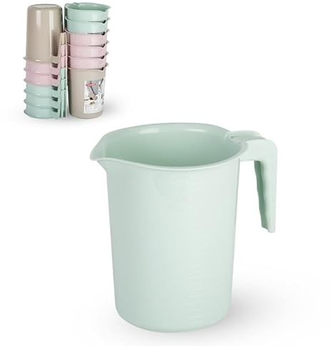 1 Pezzo Caraffa Brocca in Plastica Mixer 1,2 Litri 3 Colori