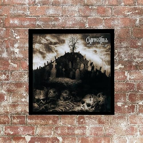 Generic, Black Sunday Album Cover, Poster, Wall Art. Print or Fully Framed Available. Actual Size of Original Vinyl Covers. (Framed)