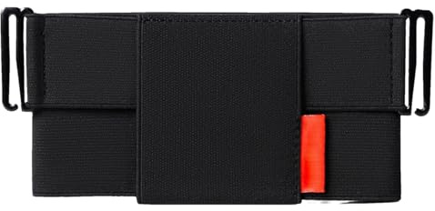 Reise-Geldgürtel für Herren, elastischer Laufgürtel, Handytasche, elastische Handy-Gürteltasche, tragbare Handy-Bauchtasche, Gürteltasche für Laufen, Handy, Schwarz , A, Unisex