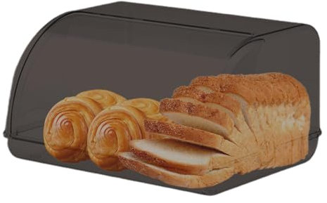 Portapane Da Appoggio - Portapane Da Cucina, Portapane Da Appoggio | Portapane Con Coperchio, Scatola Organizer Per Trucchi, Scatola Portaoggetti Da Scrivania, Grande Scatola Per Pane Per Rotoli