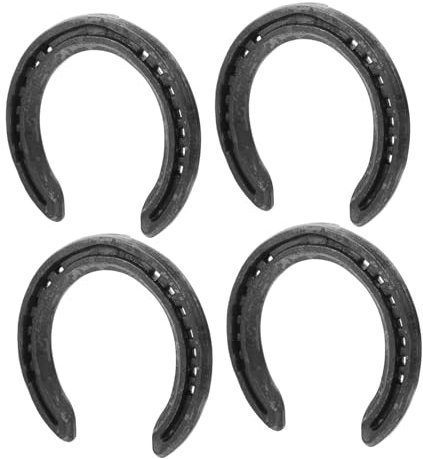 FONDOTIN 4stücke Eisen Für Pferd Reparatur Werkzeuge Reiten REIT Werkzeuge Pferd Schuhe Ornament Für Wand Decor Party Favor