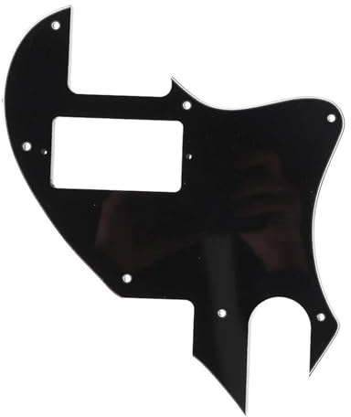 Pickguard Scratch Plate Schlagbrett Schlagbrett Kratzschutz Für TL Für Standard Tele P90 Teile(Black)