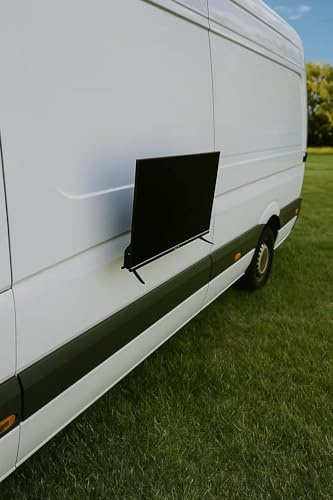 Magnetische TV-Halterung für Camping, Auto, Van und Outdoor, Universal, Schwarz