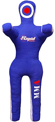 Sac de frappe factice MMA Doctor Bane MMA Grappling Lutte BJJ Judo Karaté - Non rempli - 1,8 m