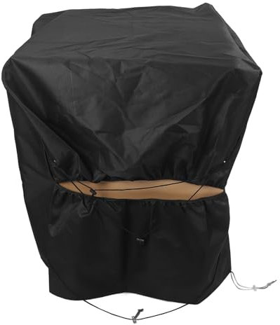 Fdit Universal Pool Heater Cover for Heat Pumps Heaters,600D Oxford Cloth Winter with Adjustable Drawstrings, Fits Most Swimming Pool Equipment