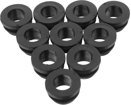 Gatuida 50 Juntas De Silicona TPE 16mm para Riego por Goteo y Aspersión Sellado Seguro En Jardines y Bancales Elevados