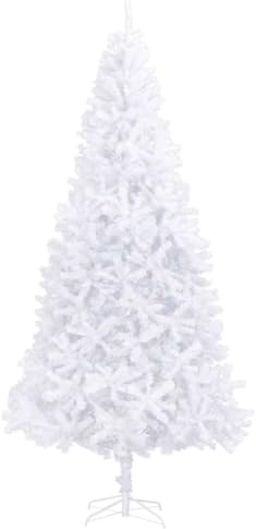 vidaXL Árbol de Navidad Artificial Blanco 300 cm