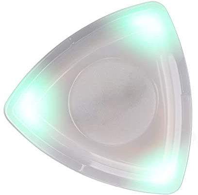 LED-Licht-Gitarren-Plektrum, Hohe Empfindlichkeit, Geringer Stromverbrauch, Gute Zähigkeit, Ersatz-Plektrum für Saiteninstrumente (Grün)