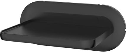 PlusAcc Supporto da parete per SHΟW 5 (1/2/3ª Gen) & Show 11 – Supporto per altri altoparlanti intelligenti, gestione dei cavi integrata, risparmio di spazio in soggiorno e camera da letto (Nero)