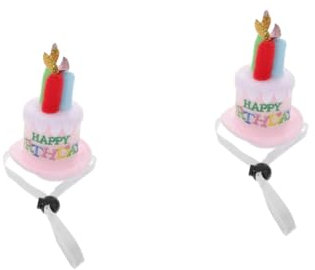 ifundom 2st Geburtstag Kopfbedeckung Plüsch Kuchen Gefälligkeiten Für Geburtstagsfeiern Geburtstagsmütze Für Kinder Hut Kostümzubehör Zum Geburtstag Foto Baby Haarschmuck Stoff