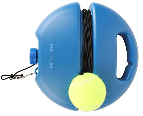 Dispositivo de entrenamiento de tenis autopracticante para principiantes, alta estabilidad, fácil de usar, ligero, cinturón colgante, adecuado para practicar en interiores y