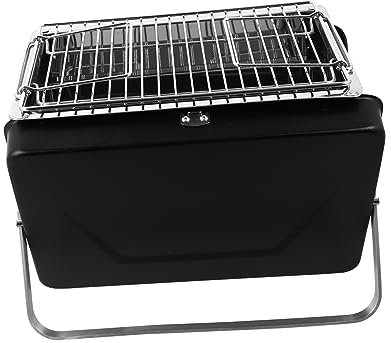 CAXUSD Faltbarer Bbq Grill Aktentasche Tragbarer Holz Kohlegrill Außengrill Picknick Camping Grill Praktisch Langlebig