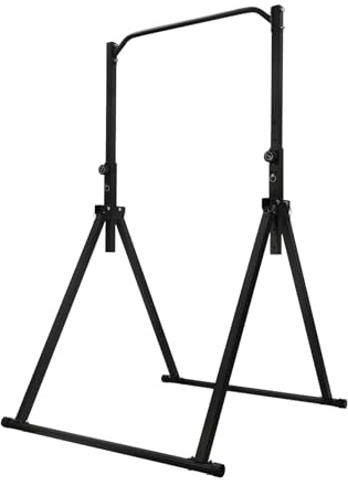 Klimmzugstange, Dreieck Klimmzugstation, Home Gym Krafttrainingsgerät Klimmzugstange, höhenverstellbare Home Klimmzugstange, Carbonstahl freistehend, geeignet für Wohnzimmer und Schlafzimmer, Fitnesss
