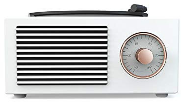 Bluetooth-Lautsprecher Mini Kreatives Geschenk Vinyl-Phonograph Home Mini-Karte Kleine Stereoanlage Retro Rosa Grün Weiß